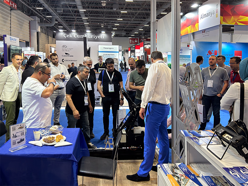 Stand der OKOndt GROUP auf der Eurasia Rail 2025 in Istanbul