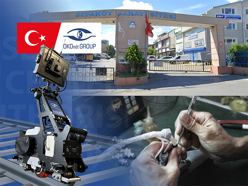 Autorisiertes OKOndt-GROUP-Service-Center für Benutzer von Schienenfehlerdetektoren in Istanbul